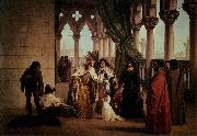 Francesco Hayez The Two Foscari oil on canvas